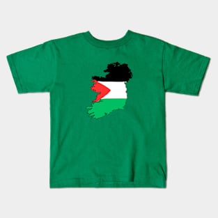 IRELAND STANDS WITH PALESTINE Kids T-Shirt